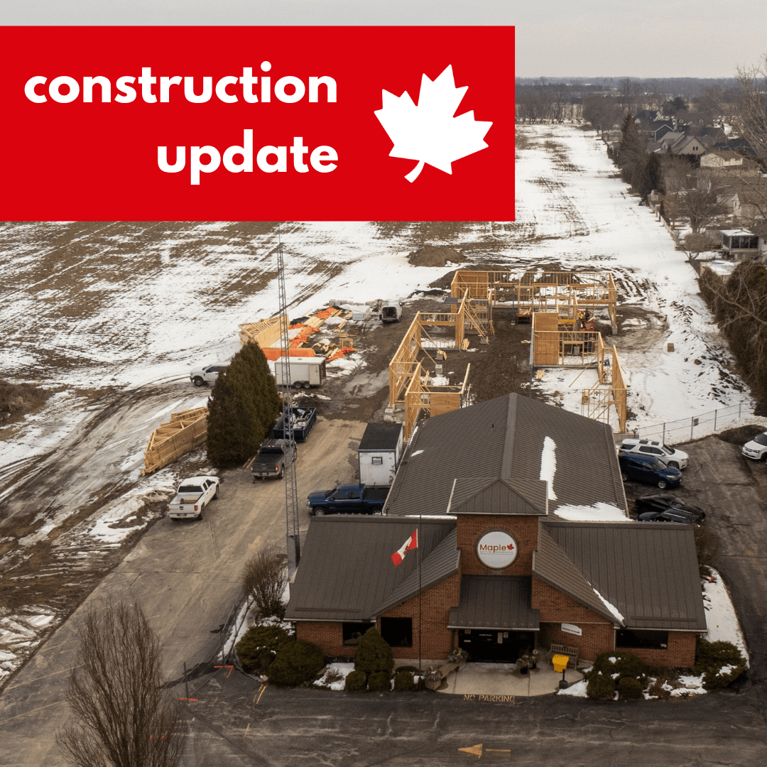 Dresden Office Expansion Construction Update Maple Mutual Insurance